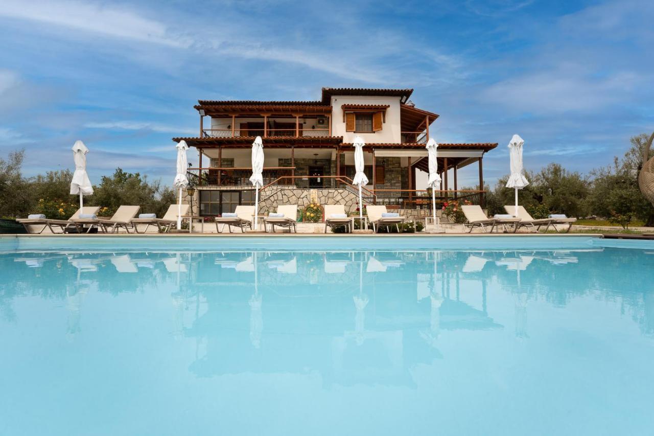 Kalisun Pool House By Georgalas Nea Kallikrateia Eksteriør billede